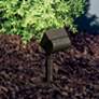 1_Kichler Landscape 4 1/2" Wide Brass Accent Flood Light