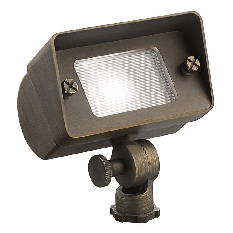 Image 4 Kichler Landscape 4 1/2" Wide Brass Accent Flood Light more views
