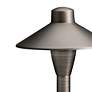 4_Kichler Landscape 6 3/4" Wide Centennial Brass Path Light more views
