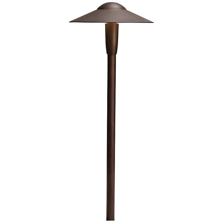 Image 2 Kichler Landscape 8 1/4" Wide LED Bronze Dome Path Light