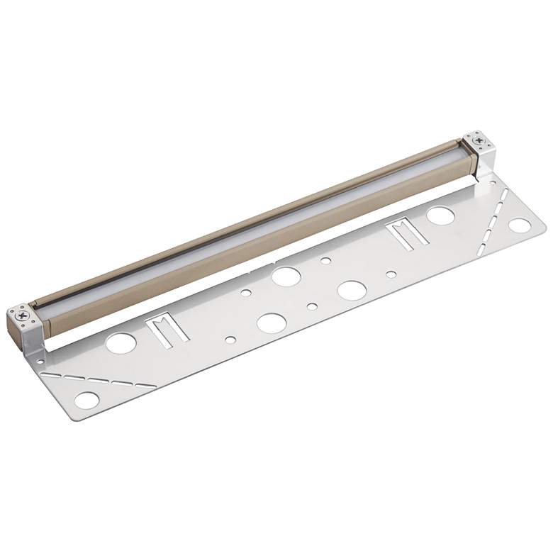 Image 1 Kichler Landscape LED 12" Wide Sand 2700K Hardscape Light
