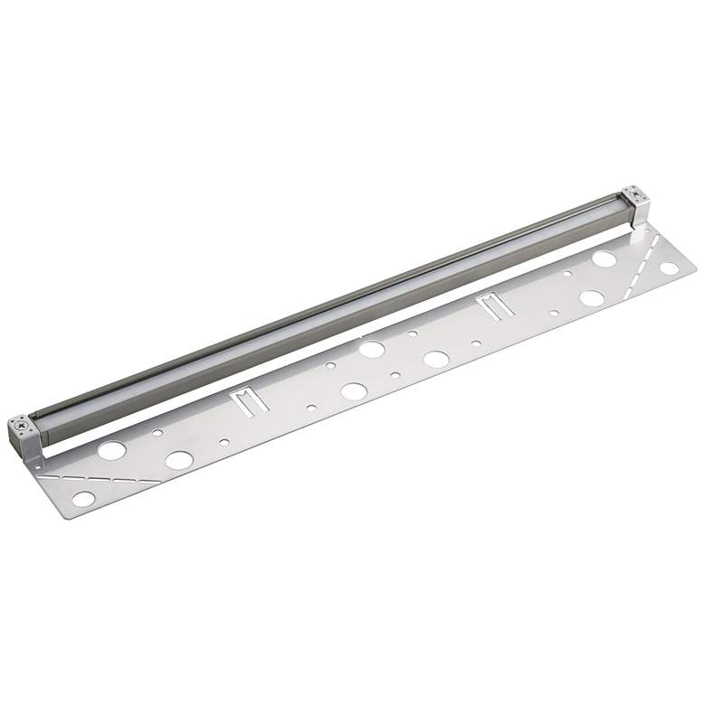 Image 1 Kichler Landscape LED 18" Wide Gray 3000K Hardscape Light