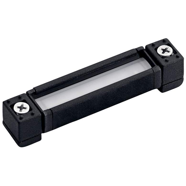 Image 2 Kichler Landscape LED 3" Wide Black 3000K Hardscape Light more views