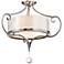 Kichler Lara 21 1/4" Wide Classic Pewter Ceiling Light