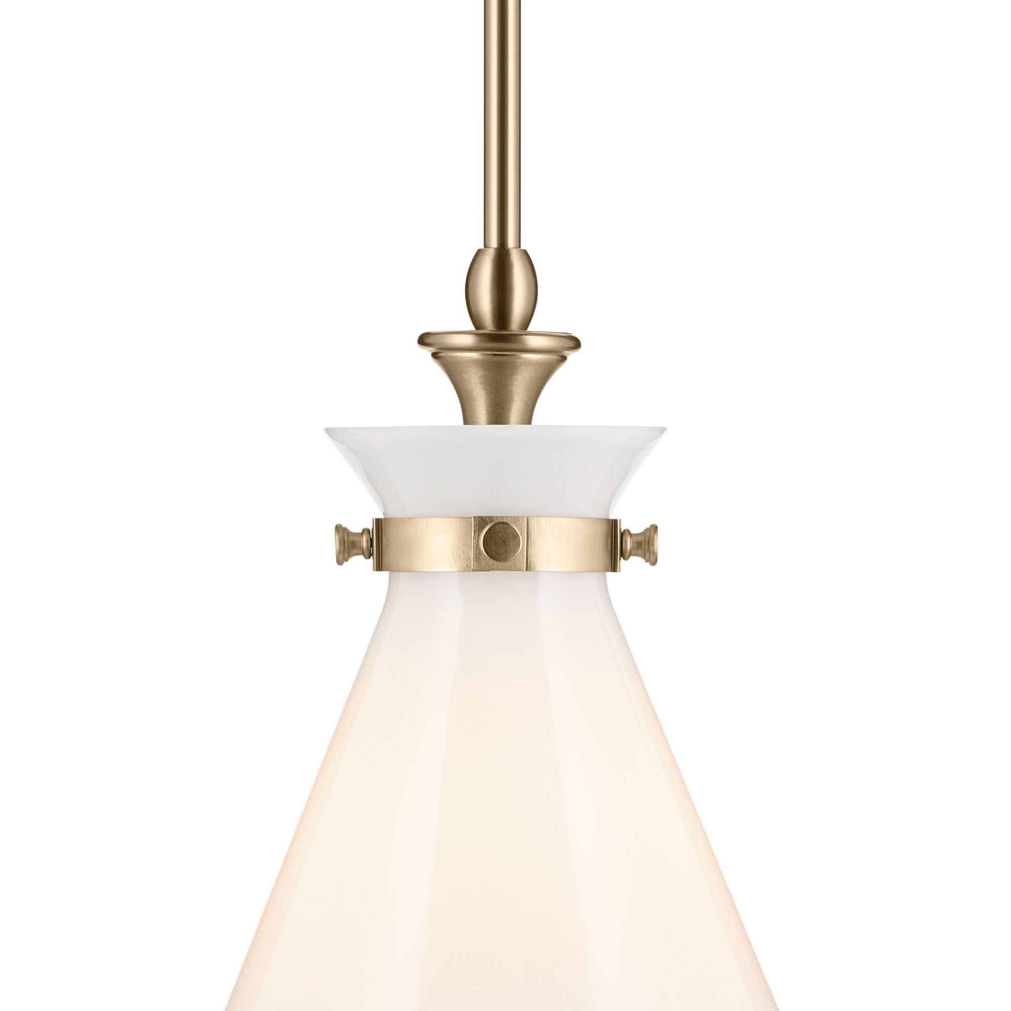 Image 6 Kichler Laria 10 1/2" Wide Champagne Bronze Mini Pendant more views