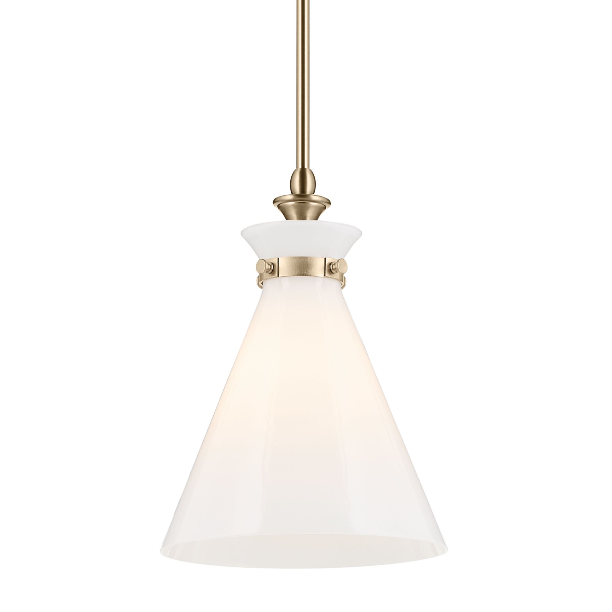 Image 7 Kichler Laria 10 1/2" Wide Champagne Bronze Mini Pendant more views