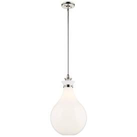 Image1 of Kichler Laria 14 Inch 1 Light Pendant with Opal Glass in Polished Nickel