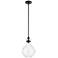 Kichler Laria 9.75 Inch 1 Light Pendant with Clear Glass in Black