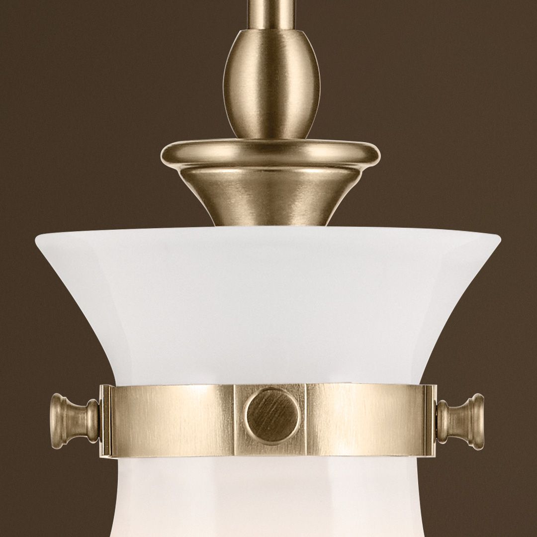 Image 5 Kichler Laria 9 3/4" Wide Champagne Bronze Mini Pendant more views