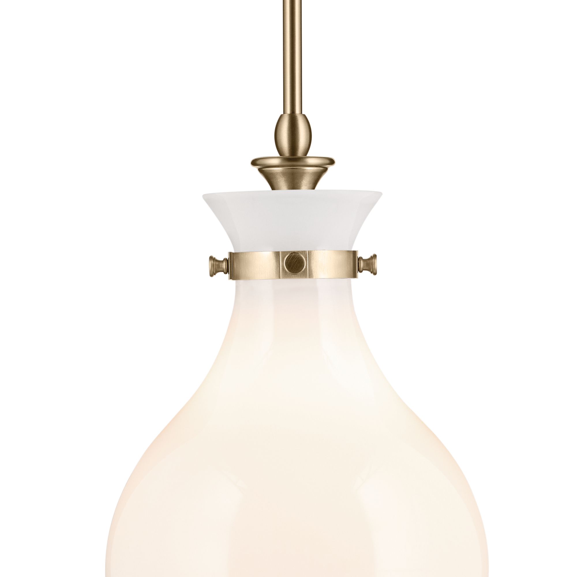 Image 7 Kichler Laria 9 3/4" Wide Champagne Bronze Mini Pendant more views