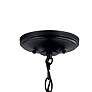 3_Kichler Larkin 11 1/4" Wide Black 2-Light Mini Pendant more views
