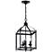 Kichler Larkin 12" Wide Black 3-Light Mini Pendant
