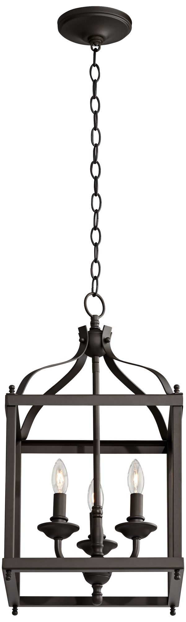 Kichler Larkin 12" Wide Olde Bronze Pendant in scene