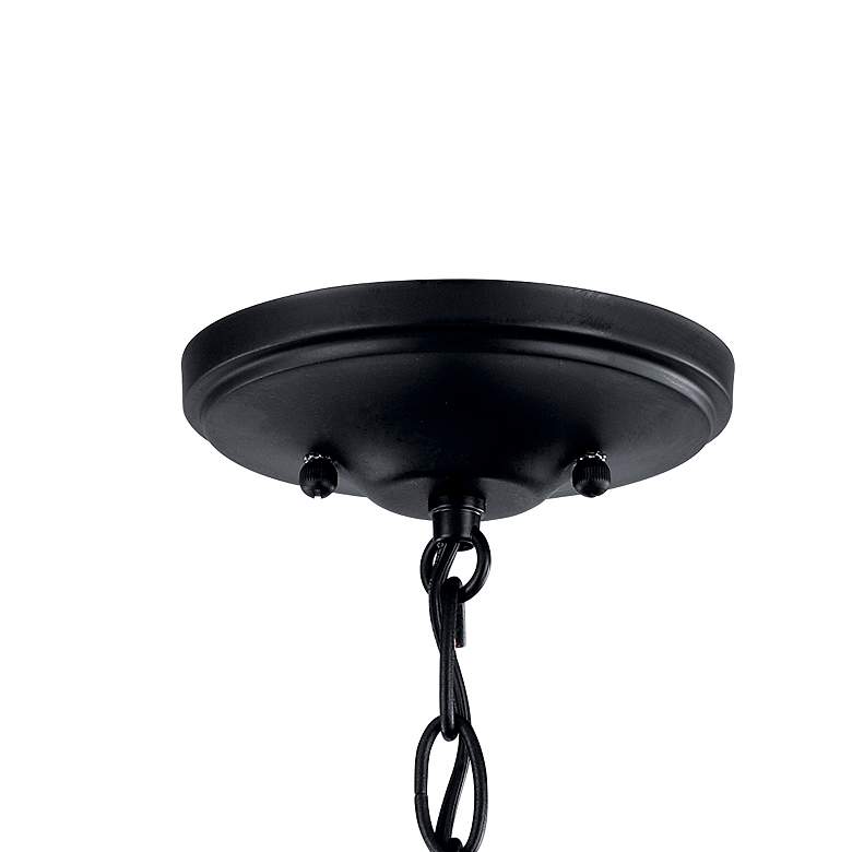 Image 3 Kichler Larkin 24" Wide Black 8-Light Foyer Chandelier more views