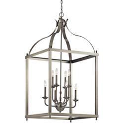 Kichler Larkin 24" Wide Brushed Nickel Foyer Pendant