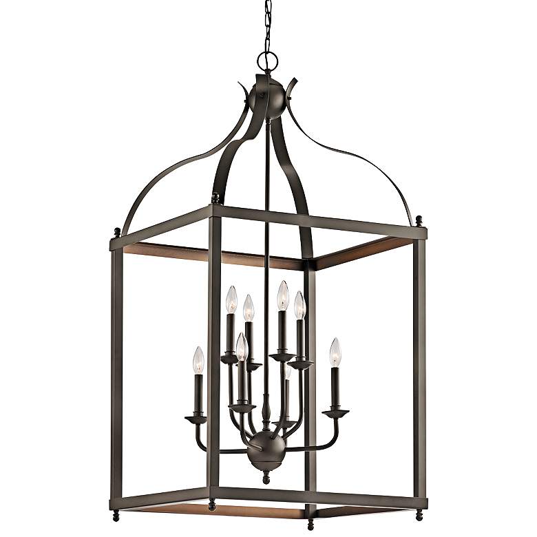 Image 2 Kichler Larkin 24" Wide Olde Bronze Foyer Pendant Light