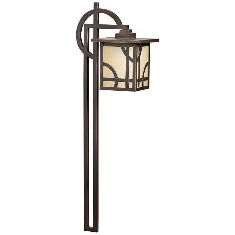 Image 1 Kichler Larkin Estates 27 inchH Olde Bronze Landscape Path Light