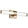 Kichler Laurene 18 1/2" Wide Champagne Bronze LED Bath Light