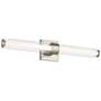Kichler Laurene 26 1/2" Wide Brushed Nickel Clear Glass Bath Bar Light