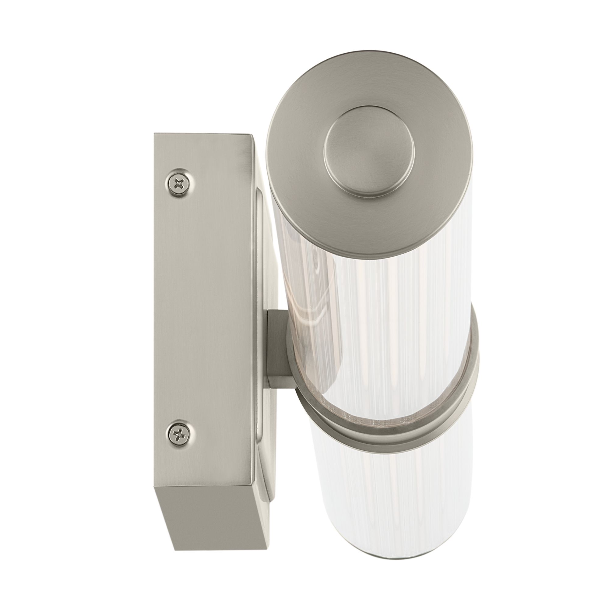 Thumbnail4 of Kichler Laurene 31" Wide Clear Glass Brushed Nickel Bath Light more views