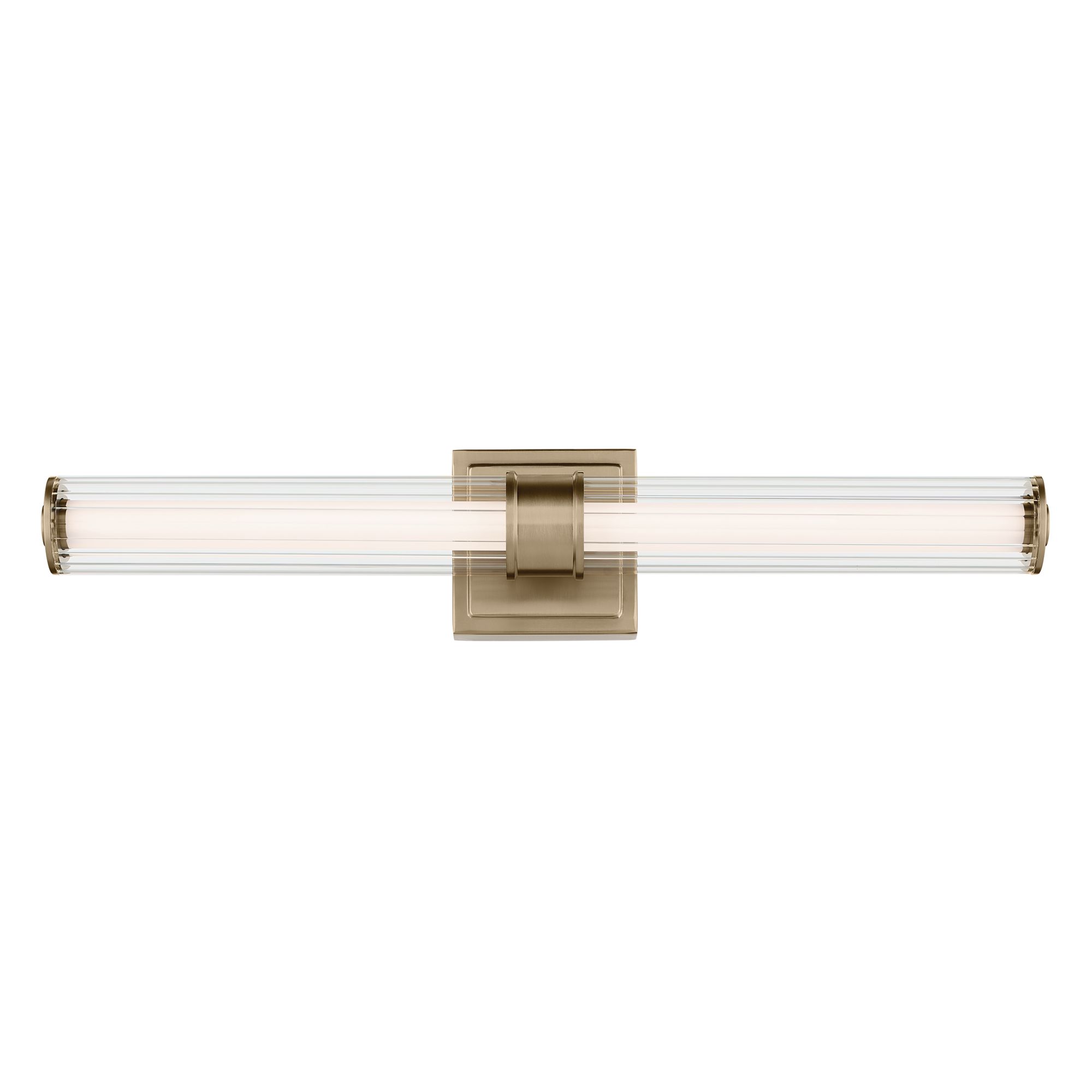 Image 6 Kichler Laurene 5" High Champagne Bronze LED Wall Sconce more views