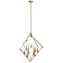 1_Kichler Layan 32" Polished Nickel Foyer Chandelier