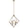 Kichler Layan 32" Polished Nickel Foyer Chandelier