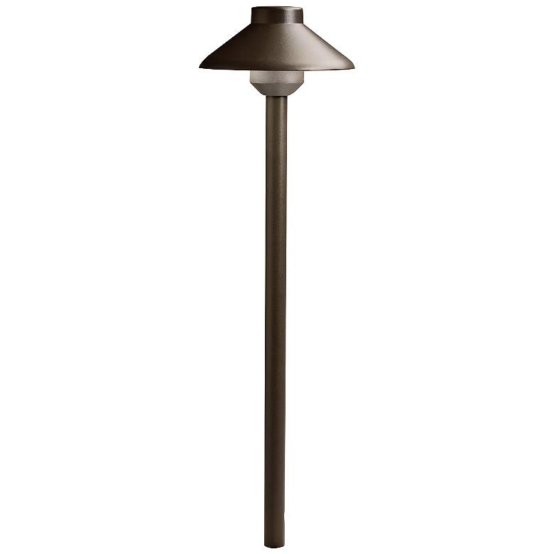 Image 1 Kichler LED 15 1/2" High Bronze Finish Landscape Path Light
