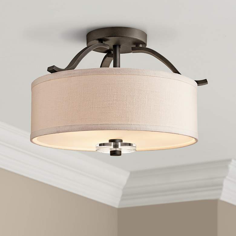 Image 1 Kichler Leighton Collection 16 inch Wide Ceiling Light Fixture