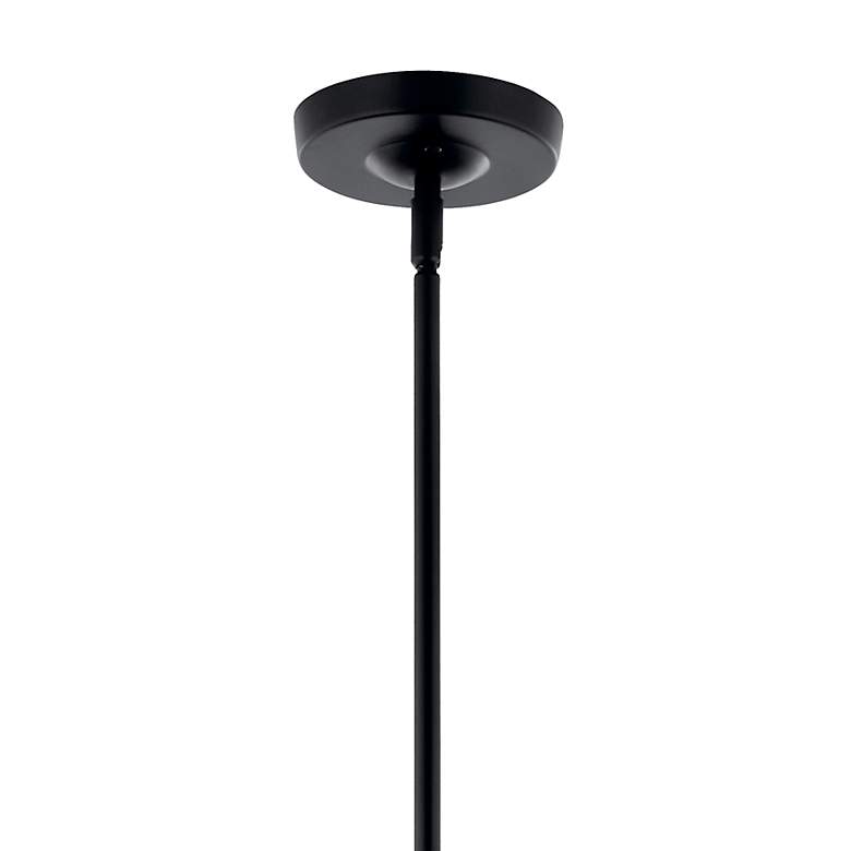 Image 6 Kichler Livadia 36 1/4" Wide 6-Light Modern Black Chandelier more views