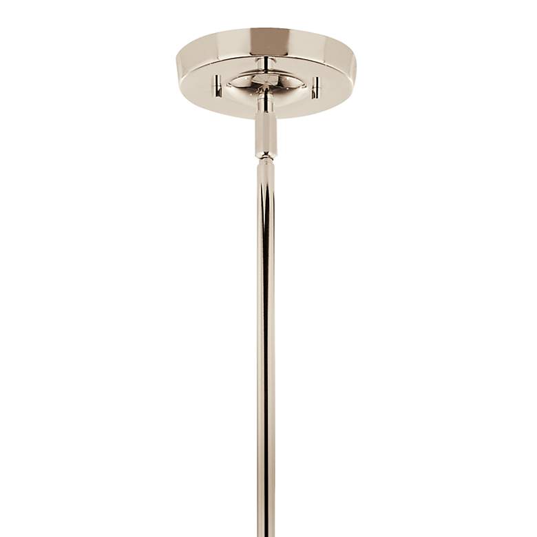 Image 6 Kichler Livadia 36 1/4" Wide 6-Light Modern Polished Nickel Chandelier more views