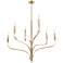 Kichler Livadia 36 1/4"W Champagne Bronze 6-Light Chandelier