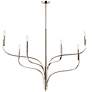 2_Kichler Livadia 47 1/4" 6-Light Polished Nickel Candelabra Chandelier more views