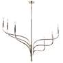 4_Kichler Livadia 47 1/4" 6-Light Polished Nickel Candelabra Chandelier more views