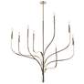 2_Kichler Livadia 47 3/4"W Polished Nickel 8-Light Chandelier