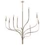 4_Kichler Livadia 47 3/4"W Polished Nickel 8-Light Chandelier more views
