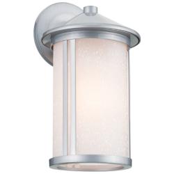 Kichler Lombard 12.7&quot; High Brushed Aluminum Outdoor Wall Light