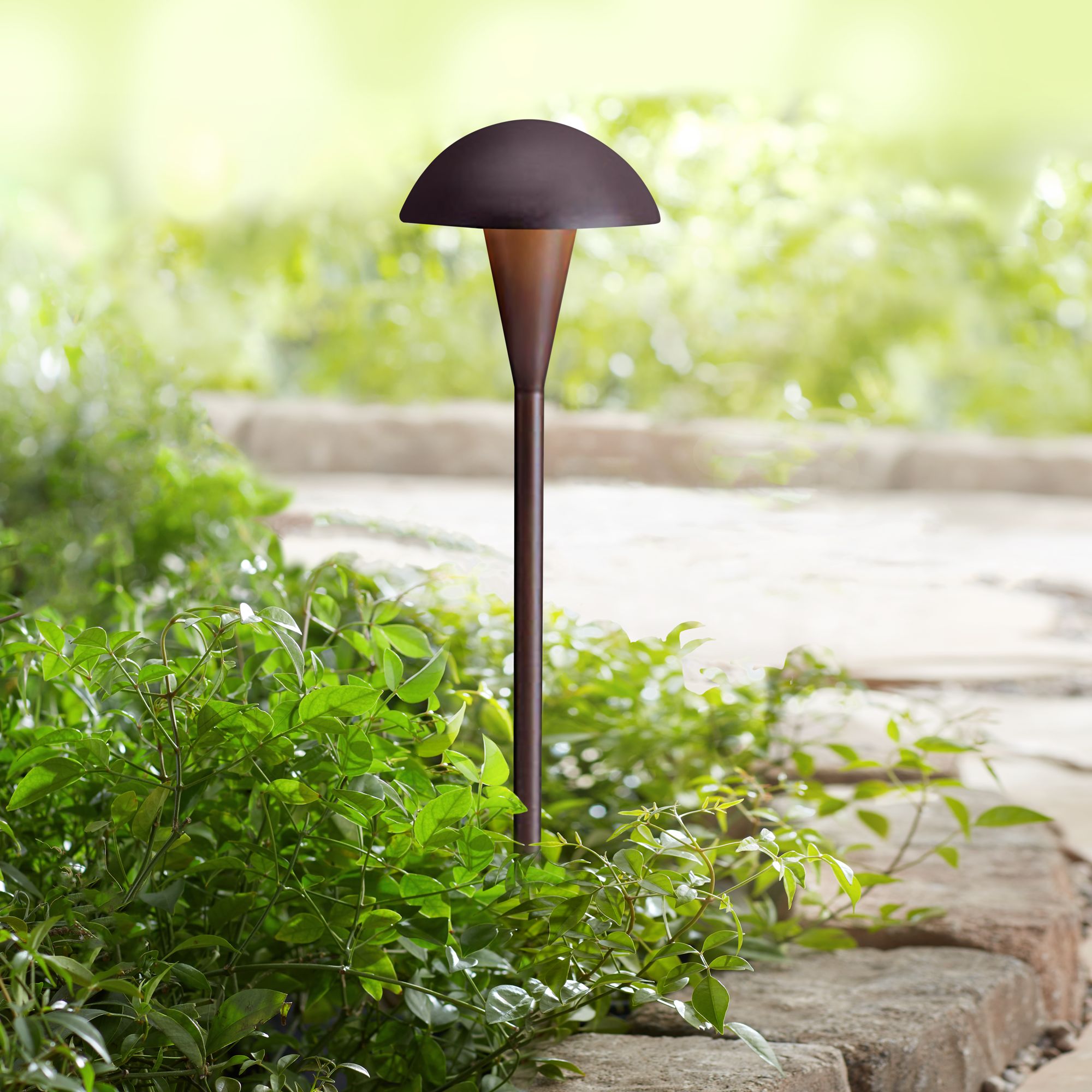 Kichler Low Voltage Landscape Path Light in Bronze - #99823