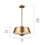 Thumbnail3 of Kichler Luella Pendant/Semi Flush more views