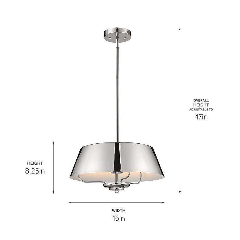 Image 3 Kichler Luella Pendant/Semi Flush more views