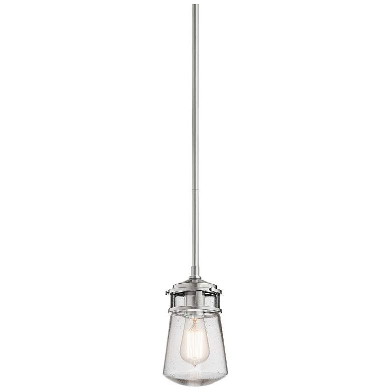Image 1 Kichler Lyndon 9 1/2"H Aluminum Mini Outdoor Hanging Light