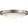 Kichler Lytham 20 1/2" Wide Brushed Nickel Ceiling Light