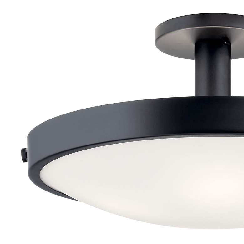 Image 3 Kichler Lytham Black Semi Flush 4Lt more views