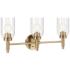 Kichler Madden 24" Wide Champagne Bronze 3-Light Bath Light