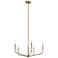 Kichler Madden 26" Wide Champagne Bronze 5-Light Chandelier