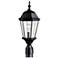 Kichler Madison 21 3/4" High Black Outdoor Post Light