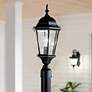 1_Kichler Madison 21 3/4" High Black Outdoor Post Light