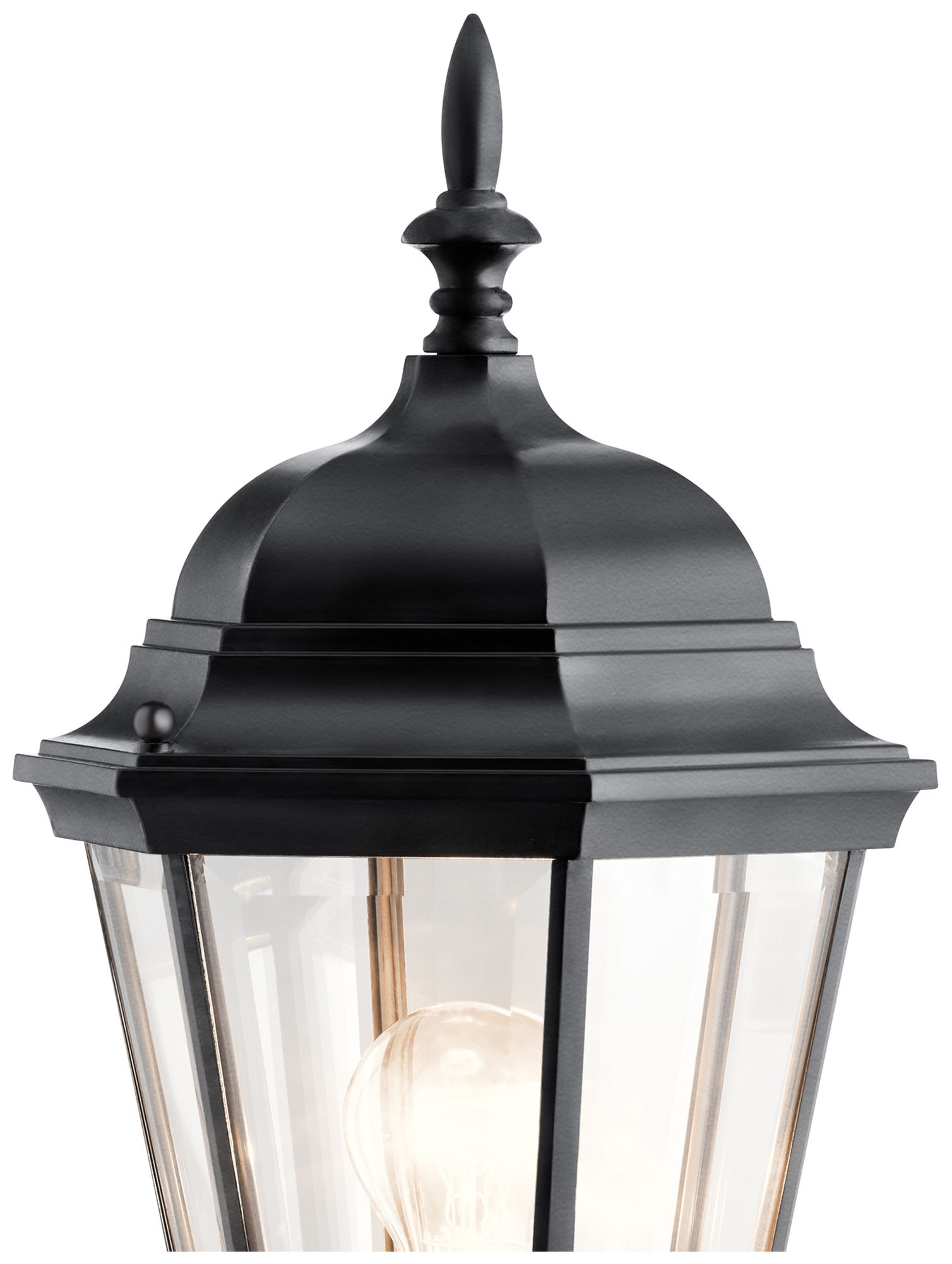 Kichler Madison 21 3/4" High Black Outdoor Post Light
