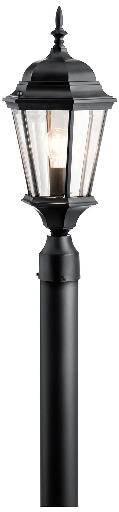 Kichler Madison 21 3/4" High Black Outdoor Post Light