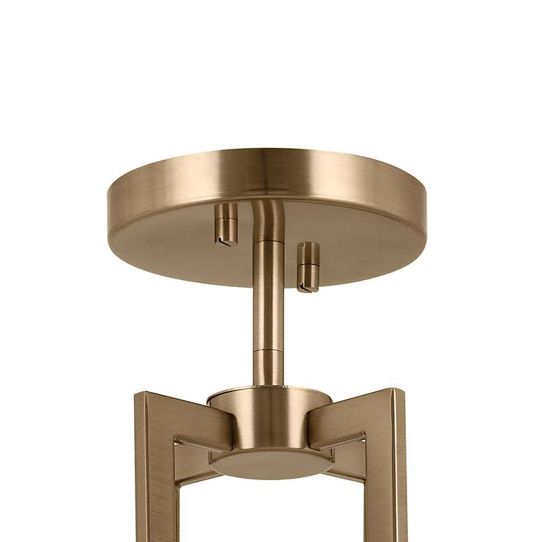 Image 4 Kichler Malen 15 1/2" Wide Champagne Bronze Drum Ceiling Light more views